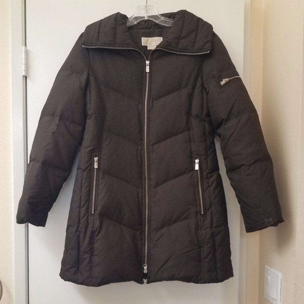 Michael Michael Kors Long Puffy Coat